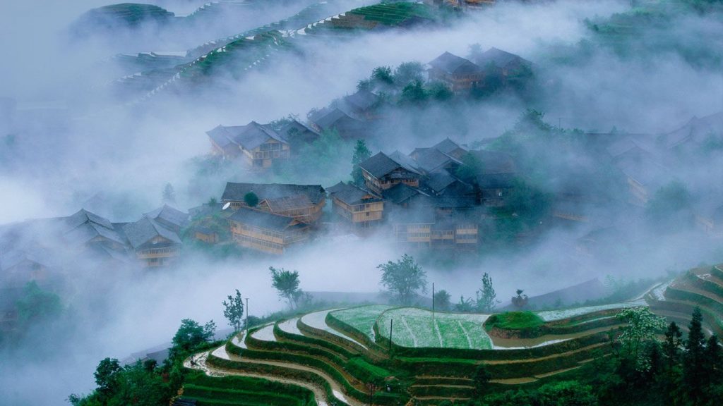 Оризовите тераси Лонгшенг, Китай